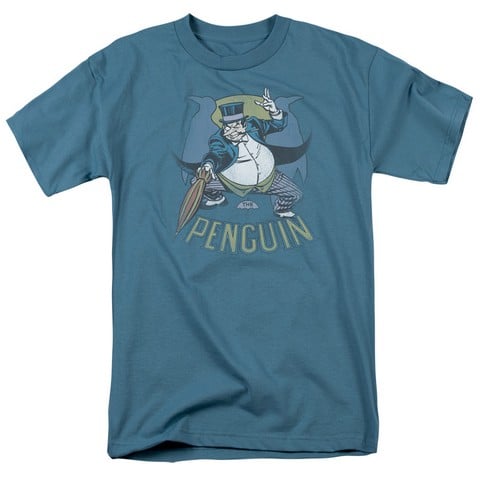 Dc-The Penguin 18-1 Tee - Slate- Extra Large