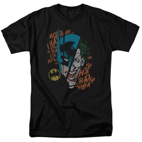 Dc-Broken Visage - Short Sleeve Adult 18-1 Tee - Black- Medium