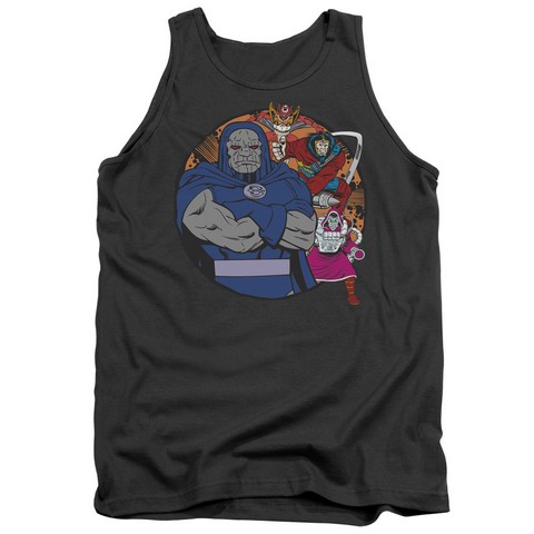 Dc-Apokolips Represent - Adult Tank Top - Charcoal, Large