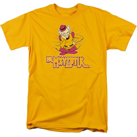 Dc-Mr Mxyzptlk - Short Sleeve Adult 18-1 Tee - Gold- Medium