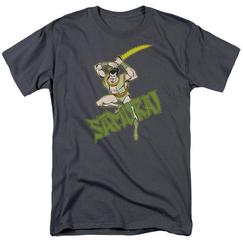 Dc-Samurai - Short Sleeve Adult 18-1 Tee - Charcoal- Medium