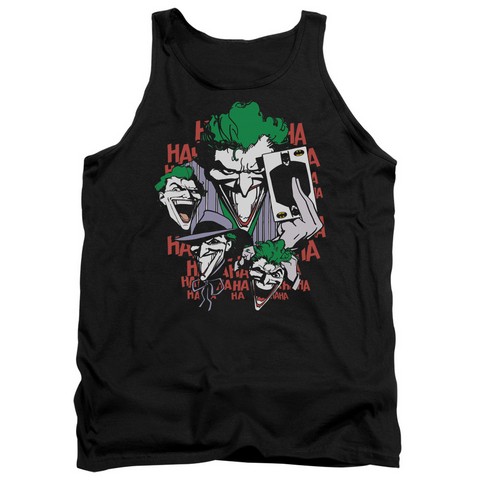 Dc-Four Of A Kind - Adult Tank Top - Black- Medium