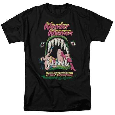 Dc-Jaws - Short Sleeve Adult 18-1 Tee - Black- Extra Large