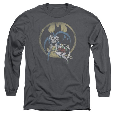 Dc-Team - Long Sleeve Adult 18-1 Tee - Charcoal- Large