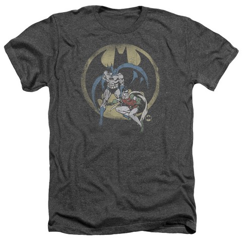 Dc-Team - Adult Heather Tee - Charcoal- Medium