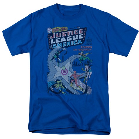 Dc-No 28 - Short Sleeve Adult 18-1 Tee - Royal- Small