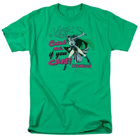 Dc-Catch Me - Short Sleeve Adult 18-1 Tee - Kelly Green- Medium