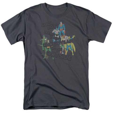 Dc-Underwear - Short Sleeve Adult 18-1 Tee - Silver- Small