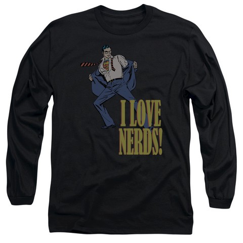 Dc-I Love Nerds 18-1 Tee - Black- Medium