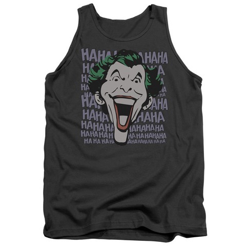 Dc-Dastardly Merriment - Adult Tank Top - Charcoal- Medium
