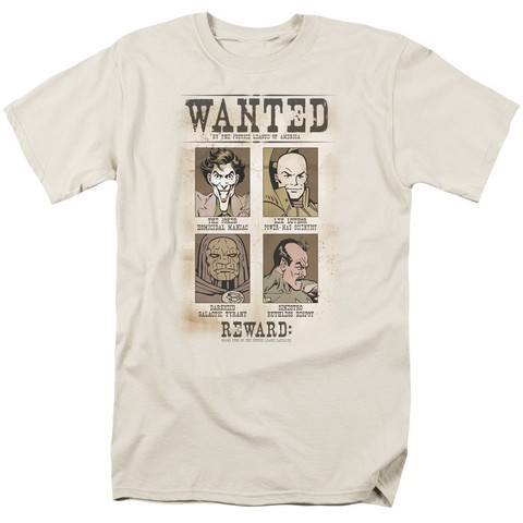 DC-Wanted Poster - Cream- 3X