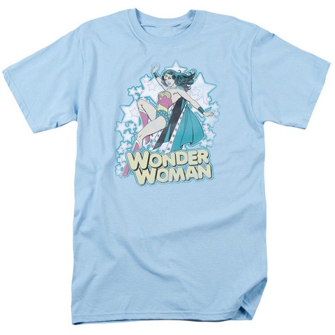 Dc-I Am Wonder Woman - Light Blue- Large