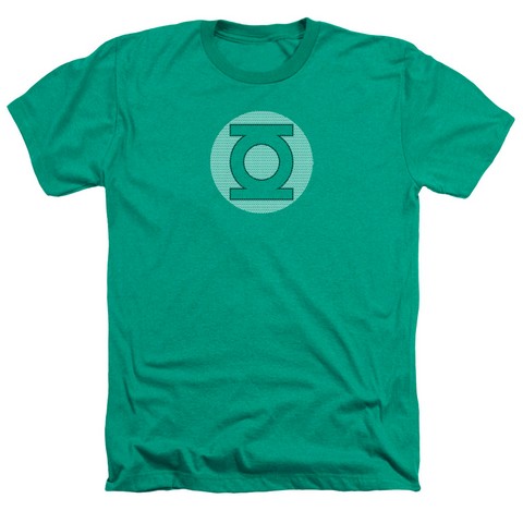 DC-Gl Little Logos - Adult Heather Tee - Kelly Green- Extra Large
