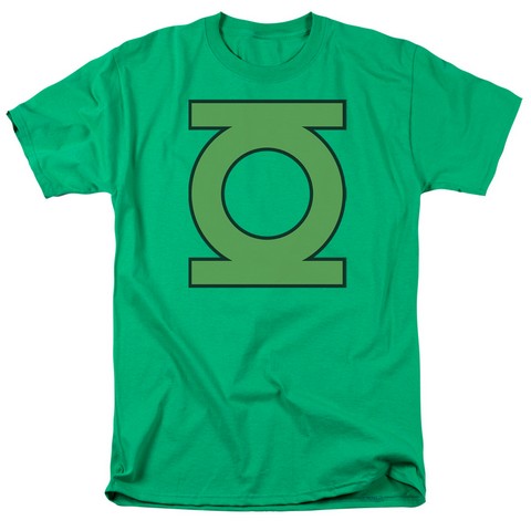 Dc-Gl Emblem - Short Sleeve Adult 18-1 Tee - Kelly Green- Medium