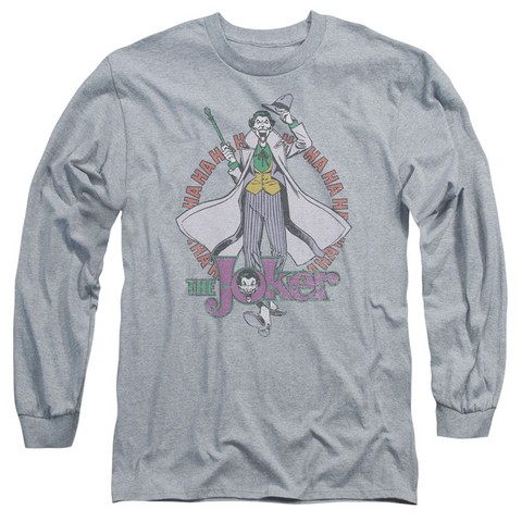 Dc-Maniacal - Long Sleeve Adult 18-1 Tee - Heather & Medium