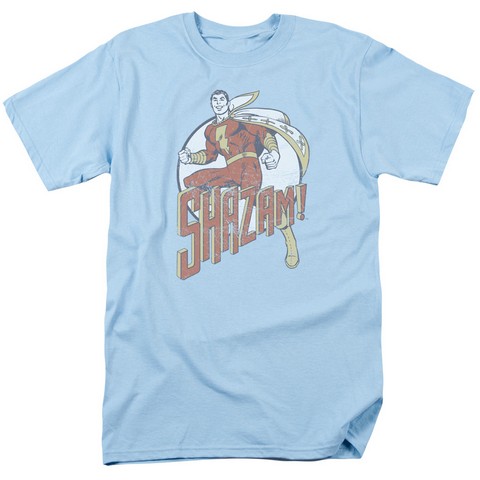 Dc-Stepping Out - Short Sleeve Adult 18-1 Tee - Light Blue- Medium