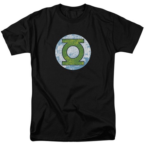 Dco-Gl Neon Distress Logo - Short Sleeve Adult 18-1 Tee - Black- Medium