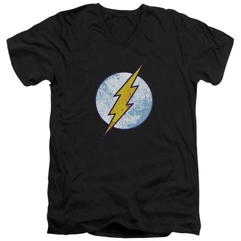 Dco-Flash Neon Distress Logo - Black- Large