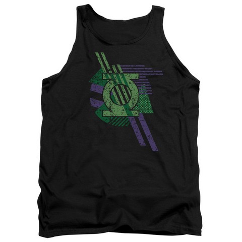 Dco-Lantern Shapes - Adult Tank Top - Black, Large