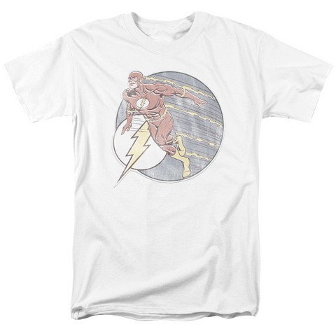 Dco-Retro Flash Iron On - White- 3X