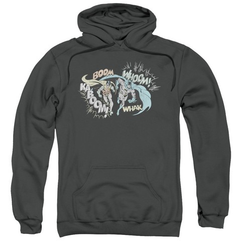 Dco-Action Duo - Adult Pull-Over Hoodie - Charcoal- Medium