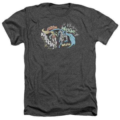 Dco-Action Duo - Adult Heather Tee - Charcoal- Medium
