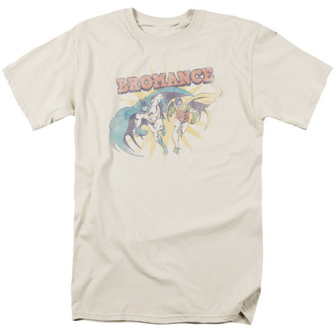 DC-Bromance - Short Sleeve Adult 18-1 Tee - Cream - Medium