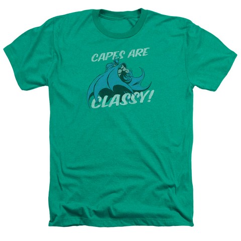 Dc-Classy - Adult Heather Tee - Kelly Green- Small