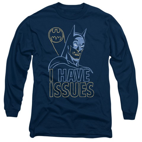 Dc-Issues - Long Sleeve Adult 18-1 Tee - Navy- 2X