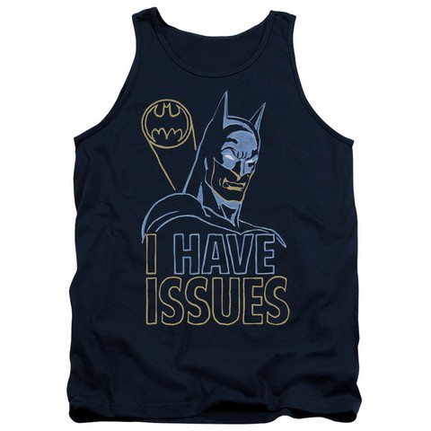 Dc-Issues - Adult Tank Top - Navy- Small