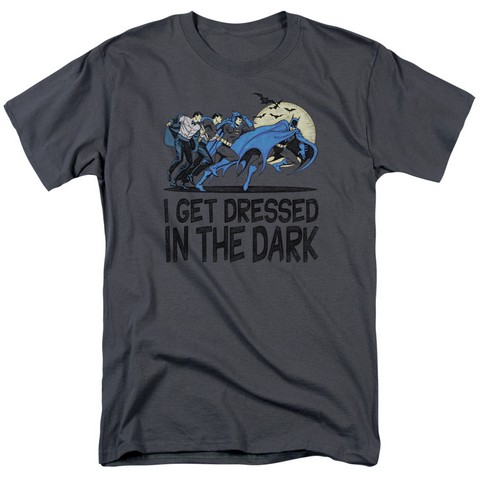 Dc-Get Dressed - Short Sleeve Adult 18-1 Tee - Charcoal- Large