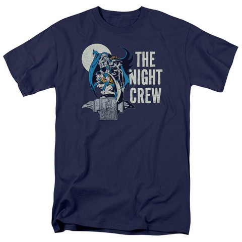 Dc-Night Crew - Short Sleeve Adult 18-1 Tee - Navy- 3X