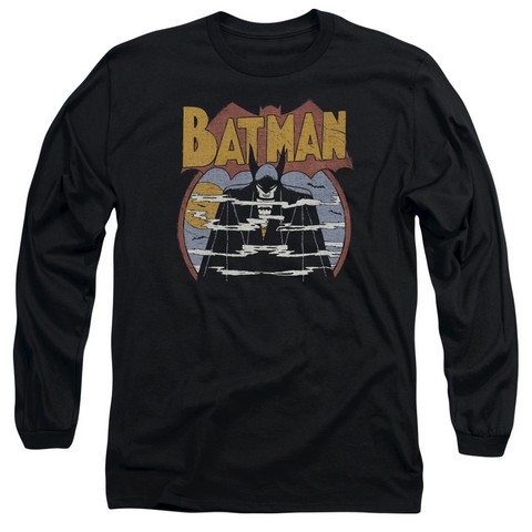 Dc-Foggy - Long Sleeve Adult 18-1 Tee - Black- Medium