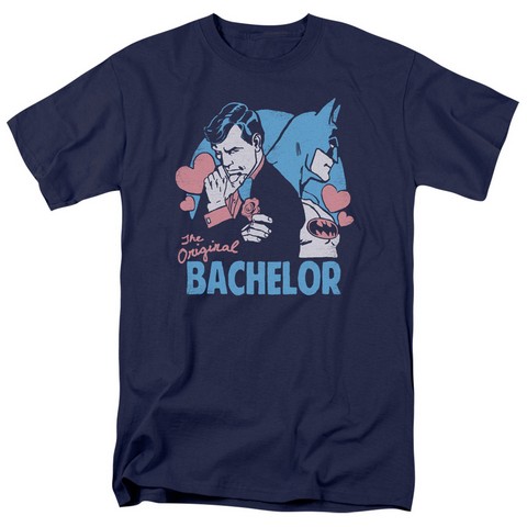 Dc-Bachelor - Short Sleeve Adult 18-1 Tee - Navy- Extra Large