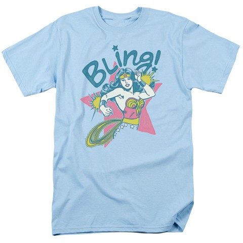 Dc-Bling - Short Sleeve Adult 18-1 Tee - Light Blue- Medium