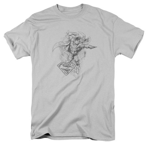 DC-Flying Flex - Short Sleeve Adult 18-1 Tee - Silver- Small