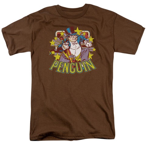 Dc-Penguin Stars 18-1 Tee - Coffee - Small
