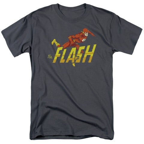 Dc-8 Bit Flash - Short Sleeve Adult 18-1 Tee - Black- Medium