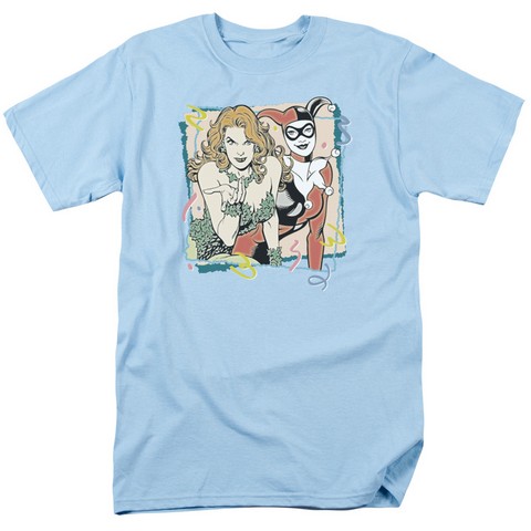 Dc-Totally Harvey & Ivy - Short Sleeve Adult 18-1 Tee - Light Blue- 2X