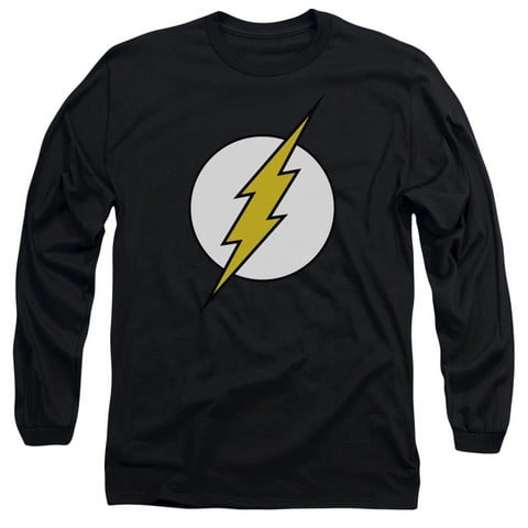 DC-Fl Classic - Long Sleeve Adult 18-1 Tee - Black- Small