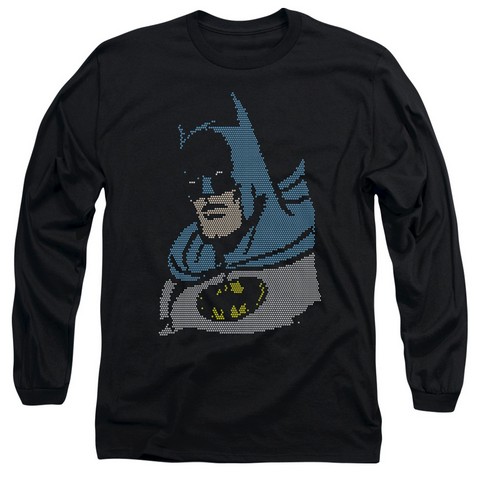 Dc-Lite Brite Batman 18-1 Tee - Black- Medium