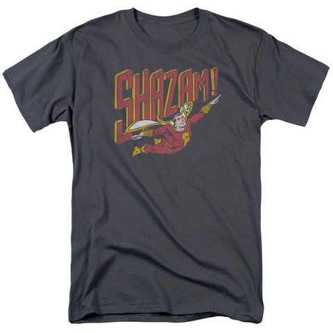 Dc-Retro Marvel 18-1 Tee - Charcoal- Large