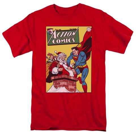 Dc-Cover No. 105 - Short Sleeve Adult 18-1 Tee - Red- 4X