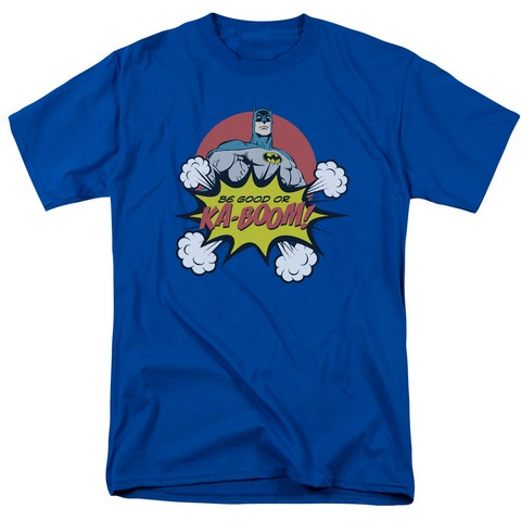 Dc-Kaboom - Short Sleeve Adult 18-1 Tee - Royal- Large
