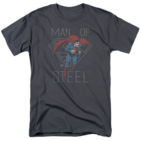 DC-Hardened Heart Short Sleeve Adult 18-1 Tee - Charcoal - 3X