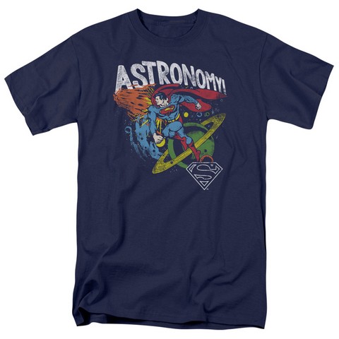Dc-Astronomy - Short Sleeve Adult 18-1 Tee - Navy- 2X