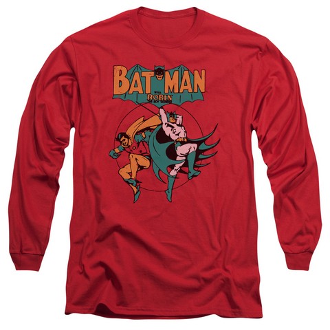 Dc-Starling Shock - Long Sleeve Adult 18-1 Tee - Red- 2X