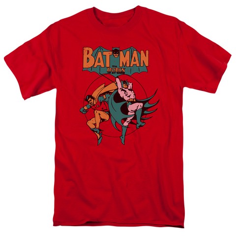 Dc-Starling Shock - Short Sleeve Adult 18-1 Tee - Red- Extra Large