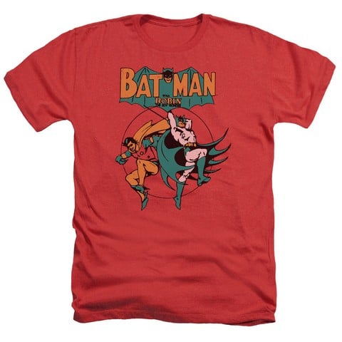 Dc-Starling Shock - Adult Heather Tee - Red- Small
