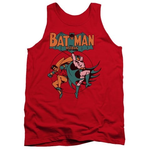 Dc-Starling Shock - Adult Tank Top - Red- Small